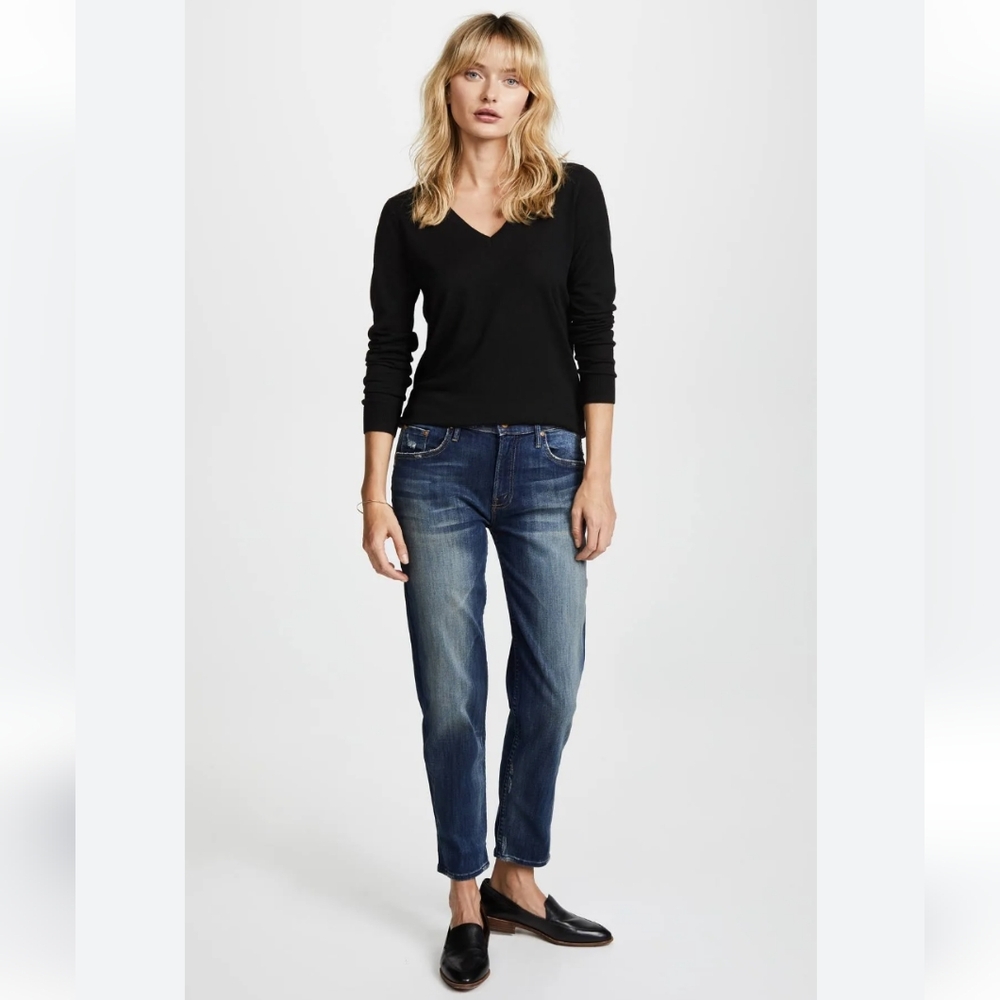 MOTHER The Dropout Boyfriend Jeans in Tequila Truth Size 25